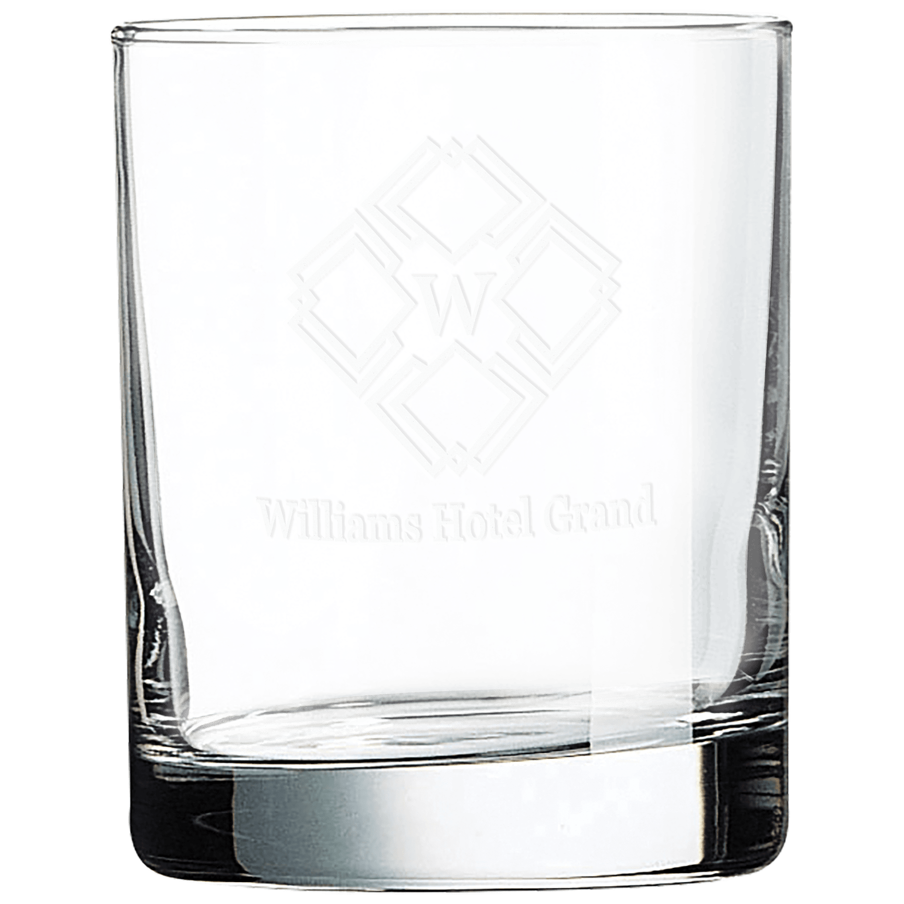 Engraved 10.5 oz On the Rocks Glass (Low Ball)