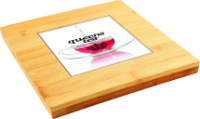 7 1/4" x 7 1/4" Bamboo Trivet