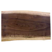 20"X12" Black Walnut Cutting and Charcuterie Board