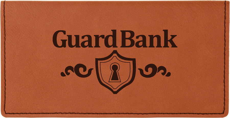 Leatherette Checkbook Cover