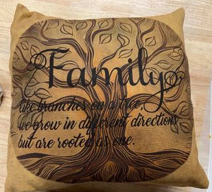 Faux Leather (Microfiber) Pillow
