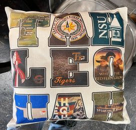Linen Pillow Cover full color sublimation customizable