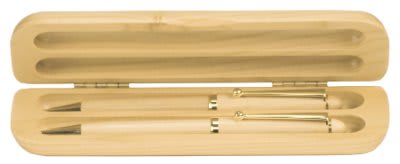 Wooden Pen and Pencil set