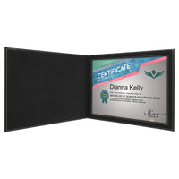 Laserable Leatherette Certificate Holder for 8 1/2" x 11"